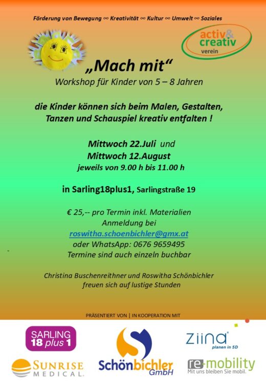 Mach mit Workshop